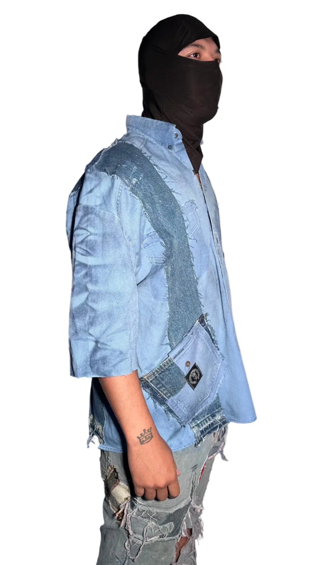 ALCMY CUT N SEW WORK SHIRT SZ XL