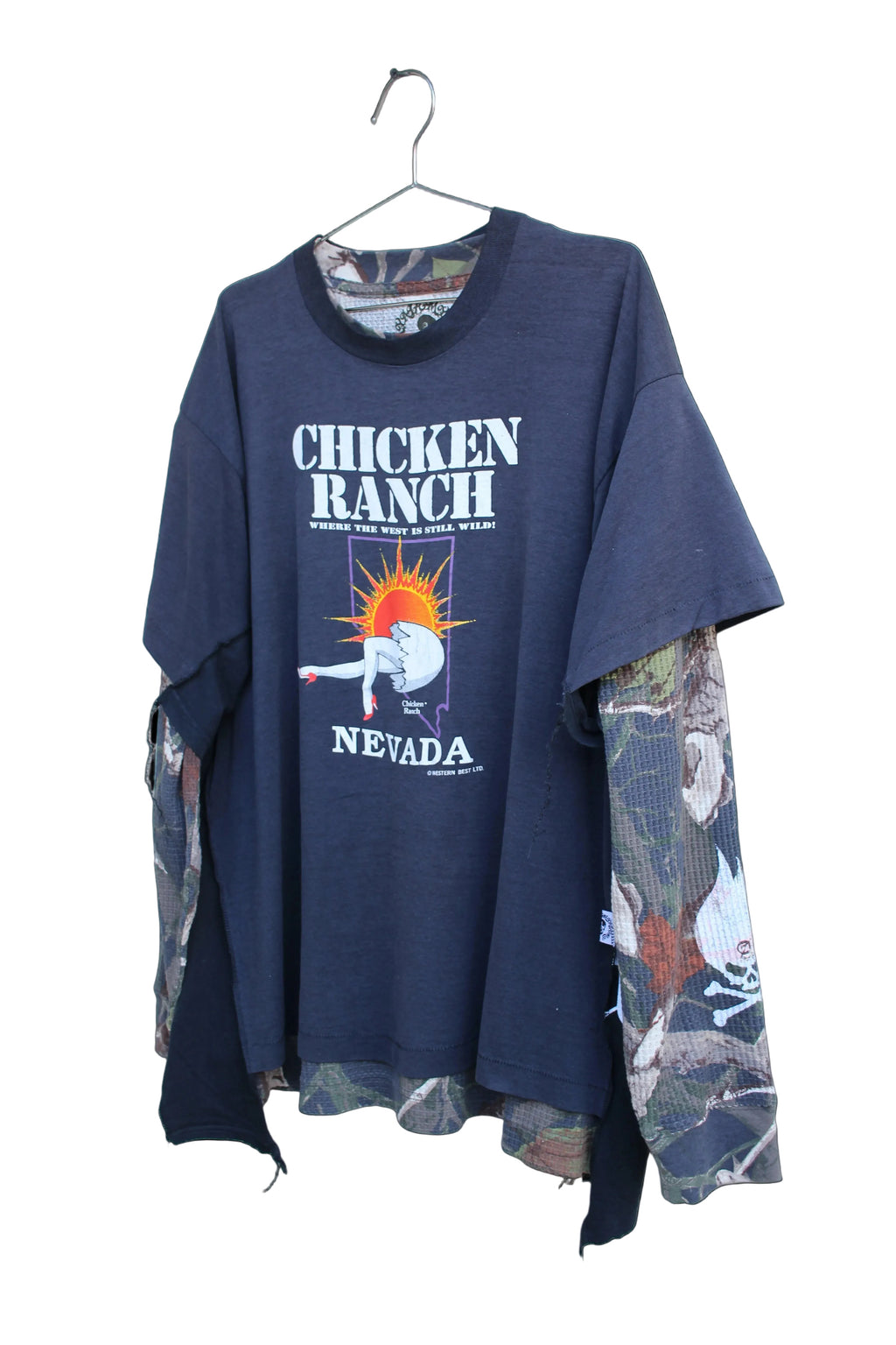 ALCMY UPCYCLED THERMAL TEE SZ XL