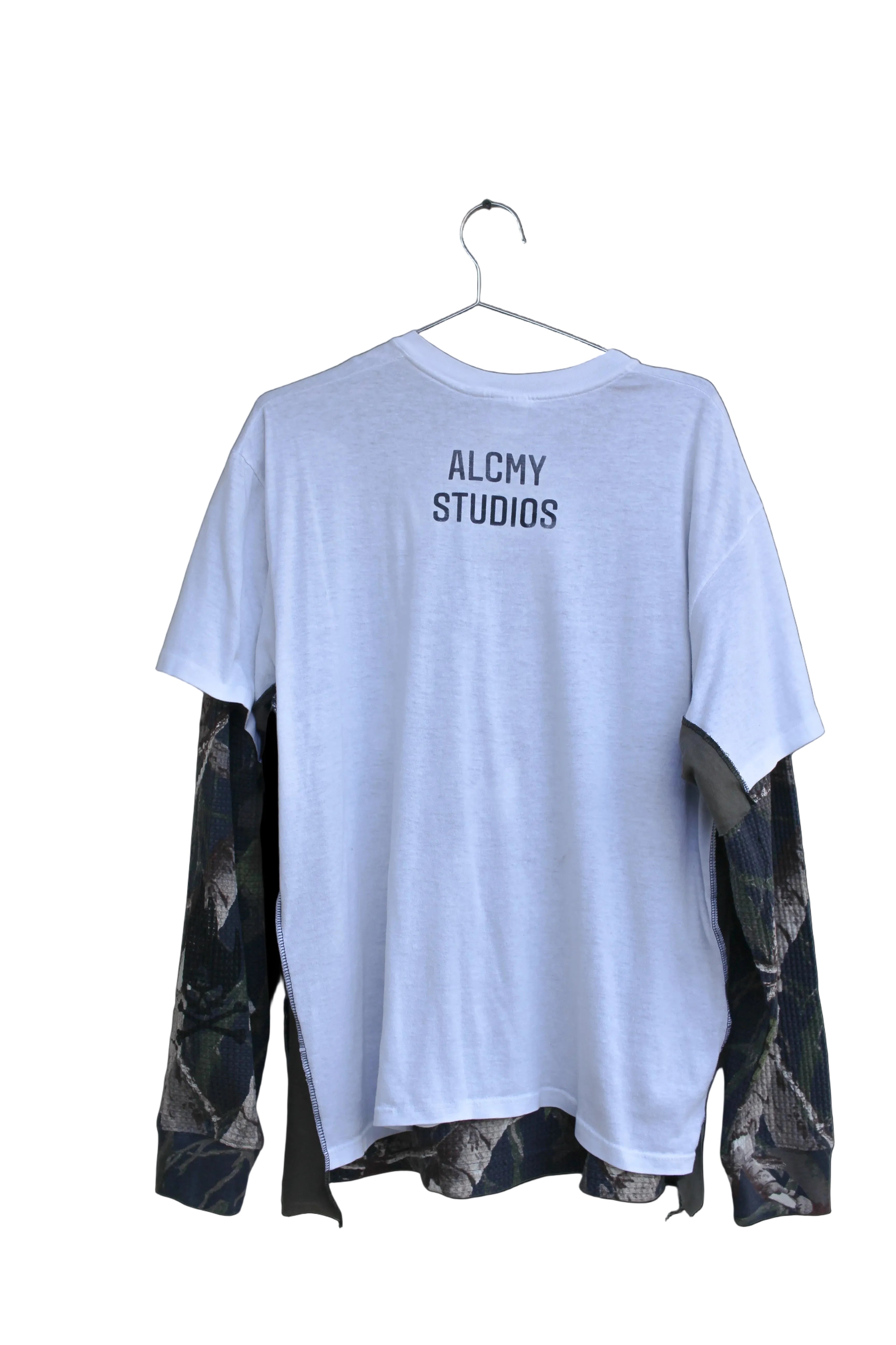 ALCMY UPCYCLED THERMAL TEE SZ M
