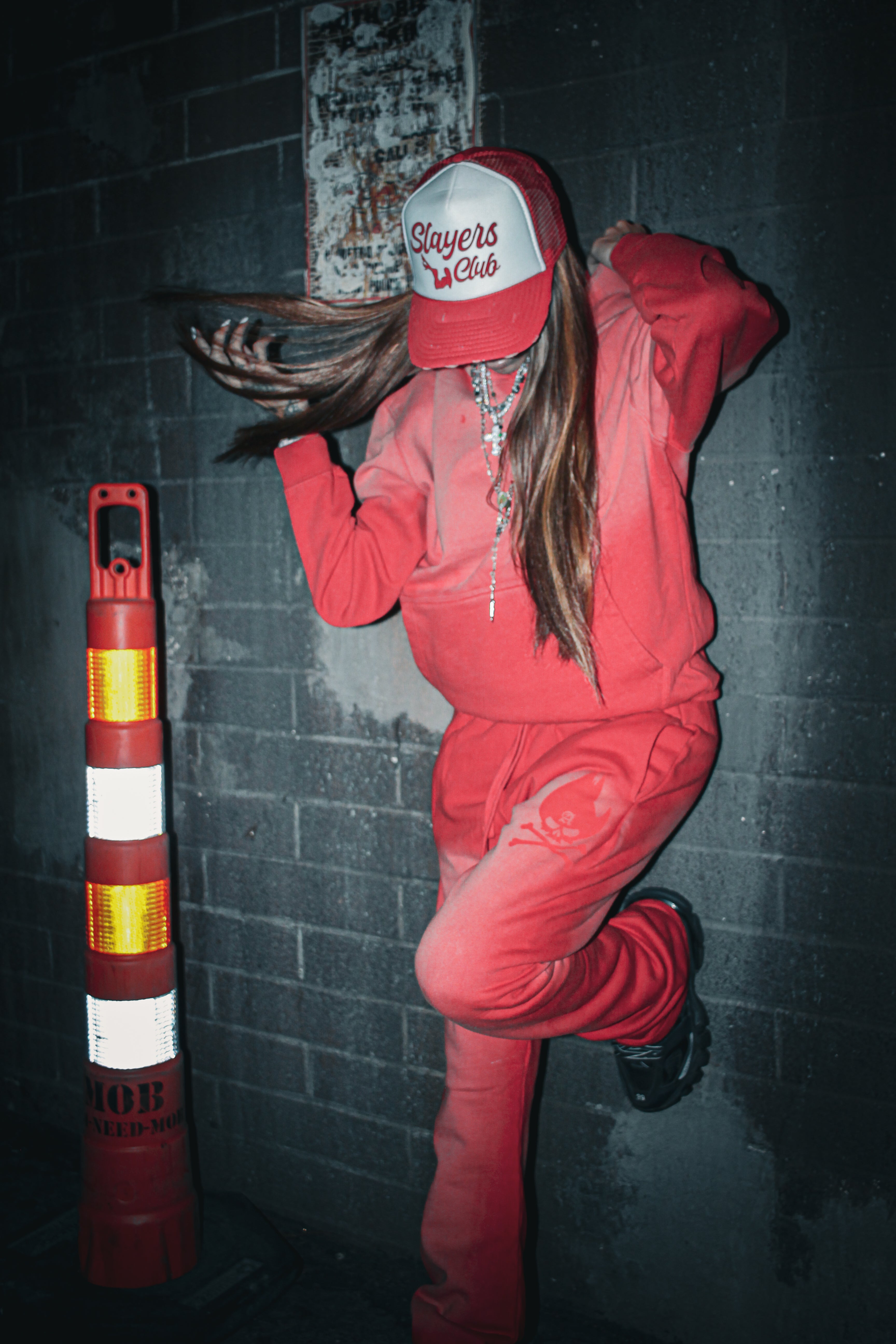 ALCMY INVISIBLE STAMP SWEAT SUIT VDAY COLOR WAY