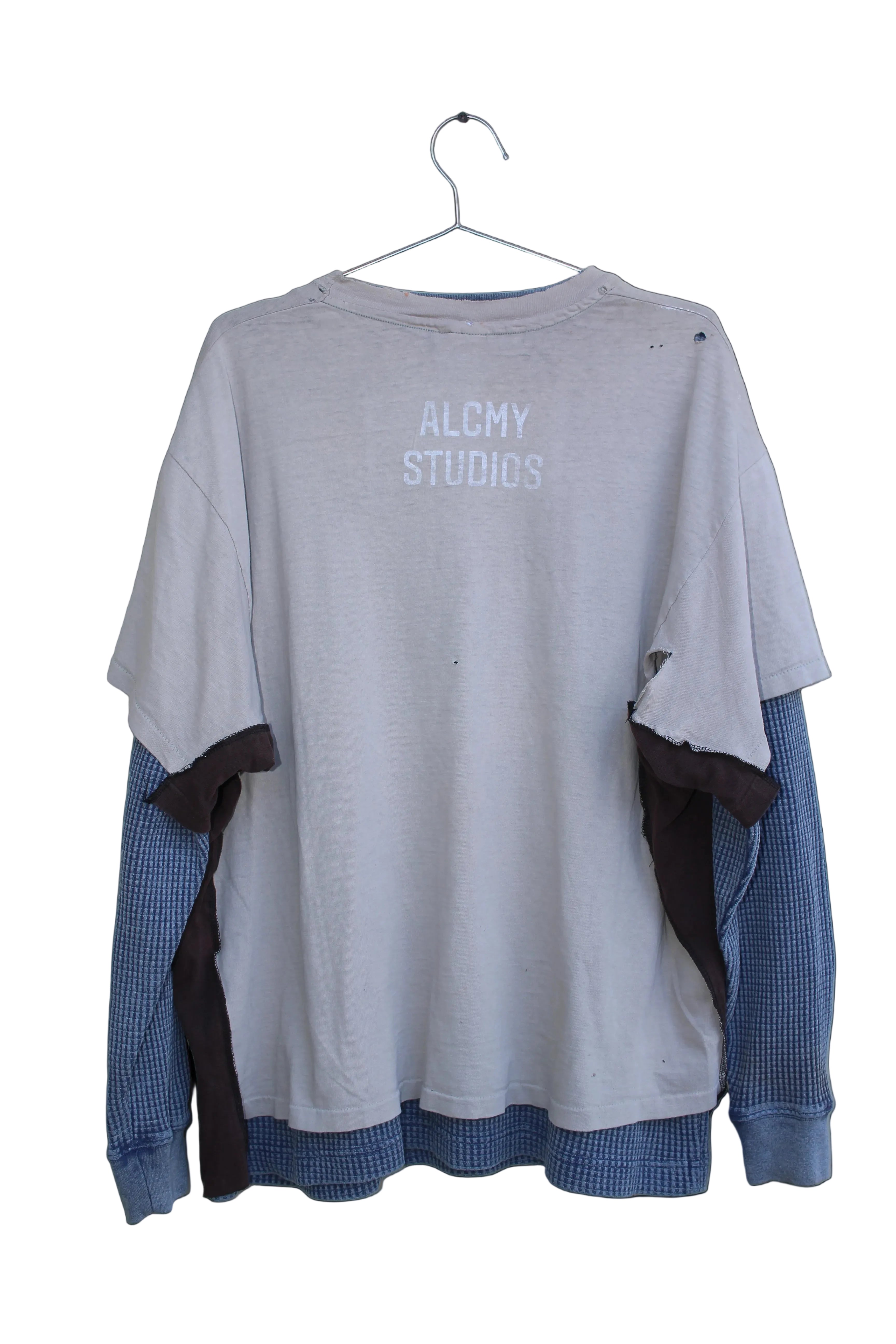 ALCMY UPCYCLED THERMAL TEE SZ M