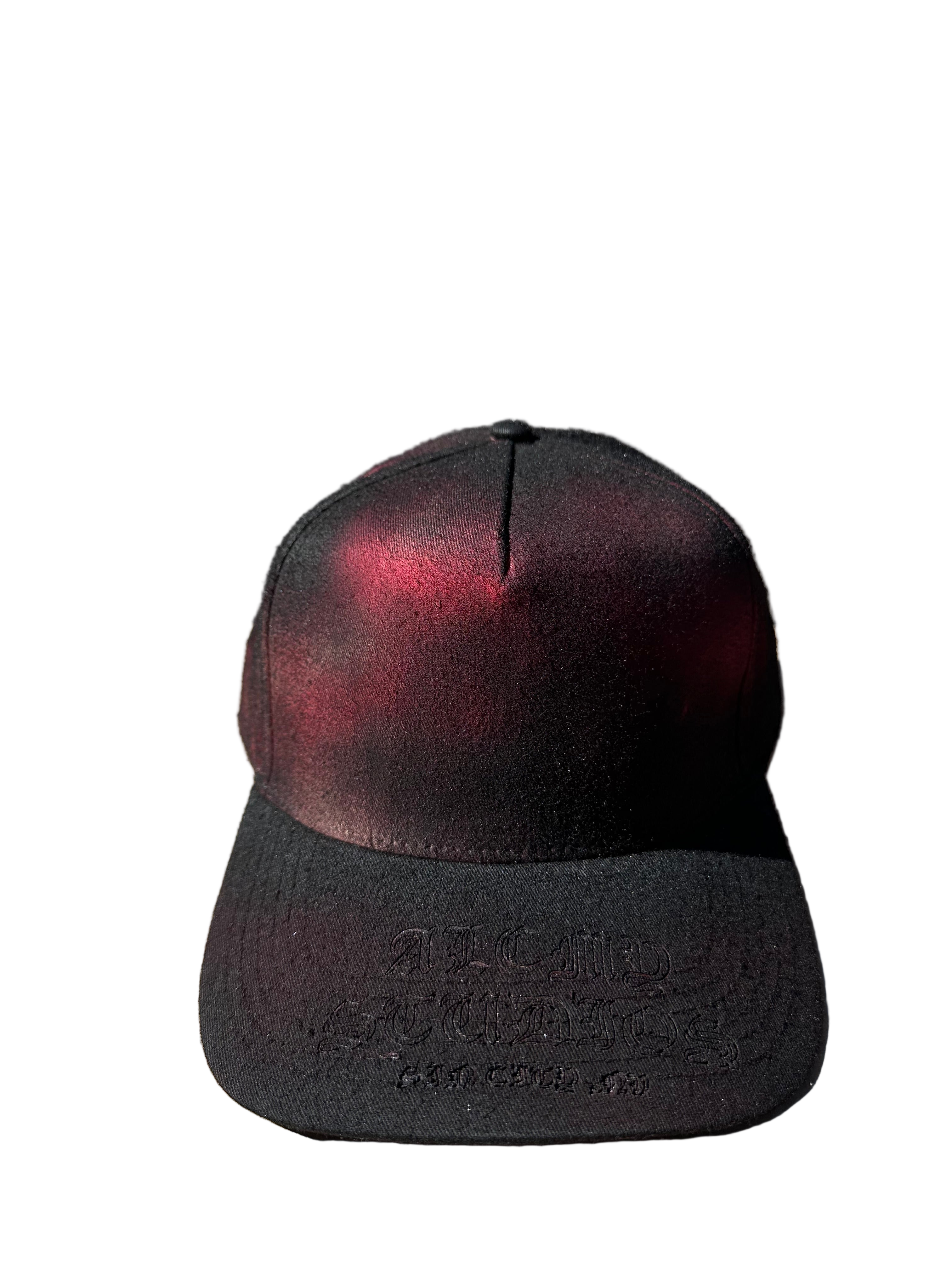 Alcmy Haze Baseball Cap Red