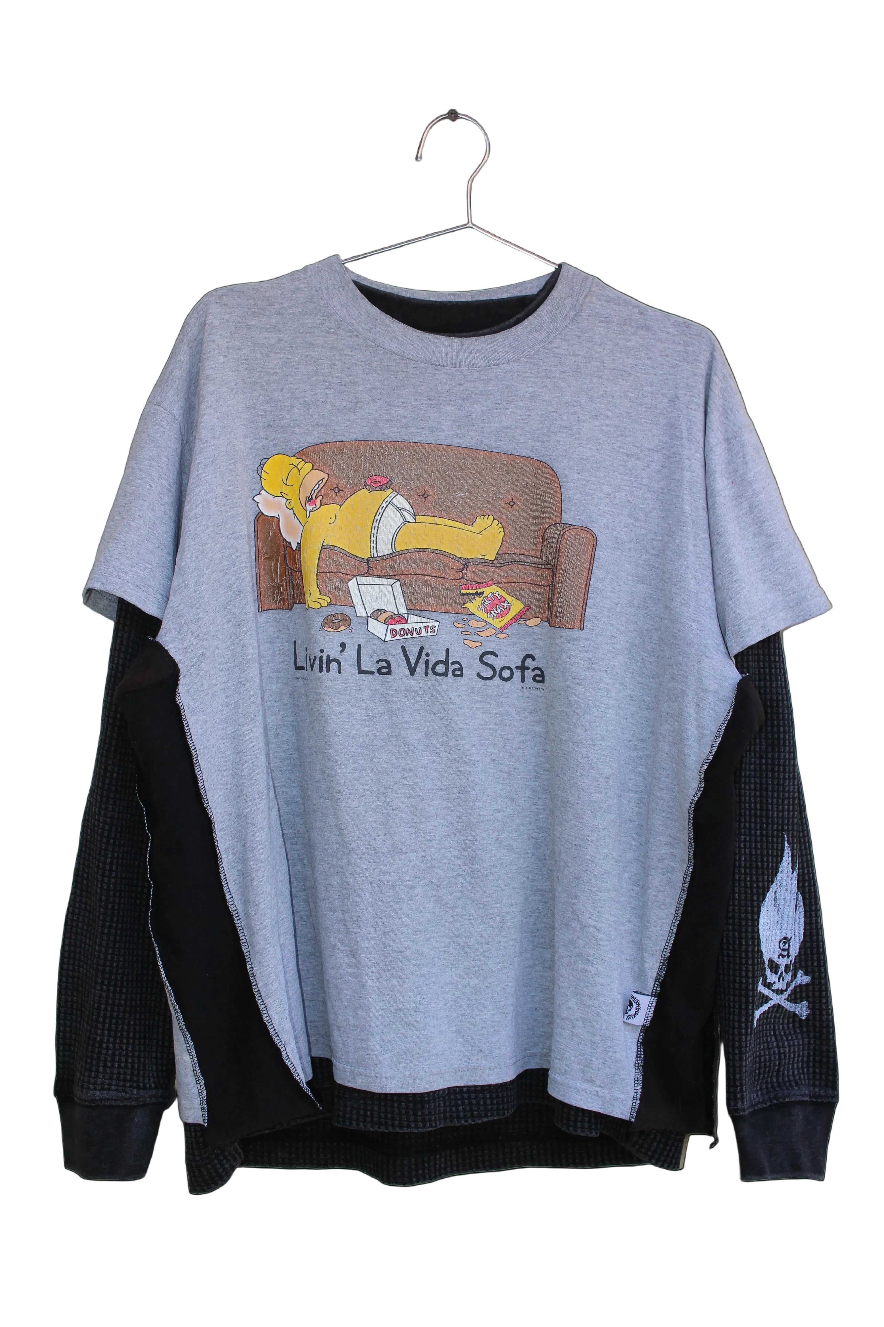 ALCMY UPCYCLED THERMAL TEE SZ M