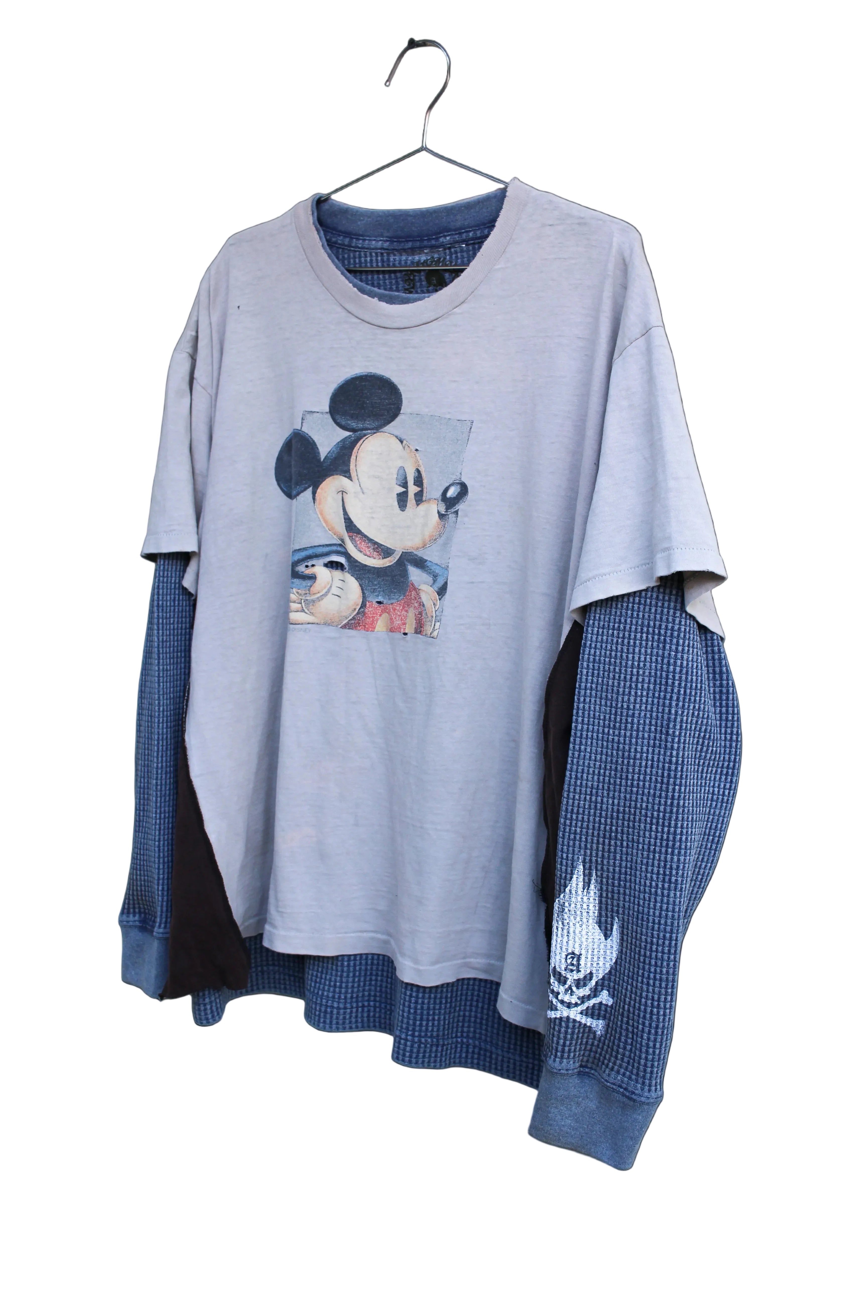 ALCMY UPCYCLED THERMAL TEE SZ M