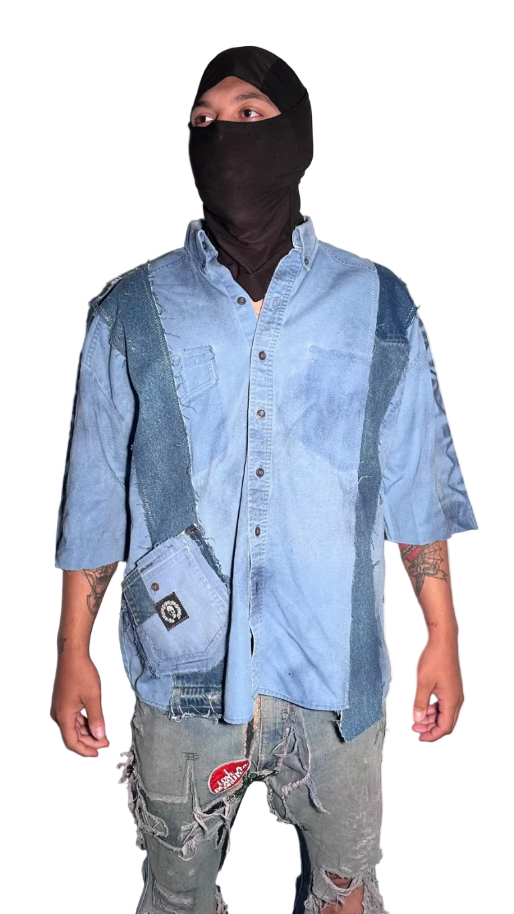 ALCMY CUT N SEW WORK SHIRT SZ XL