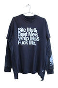 ALCMY UPCYCLED THERMAL TEE SZ L
