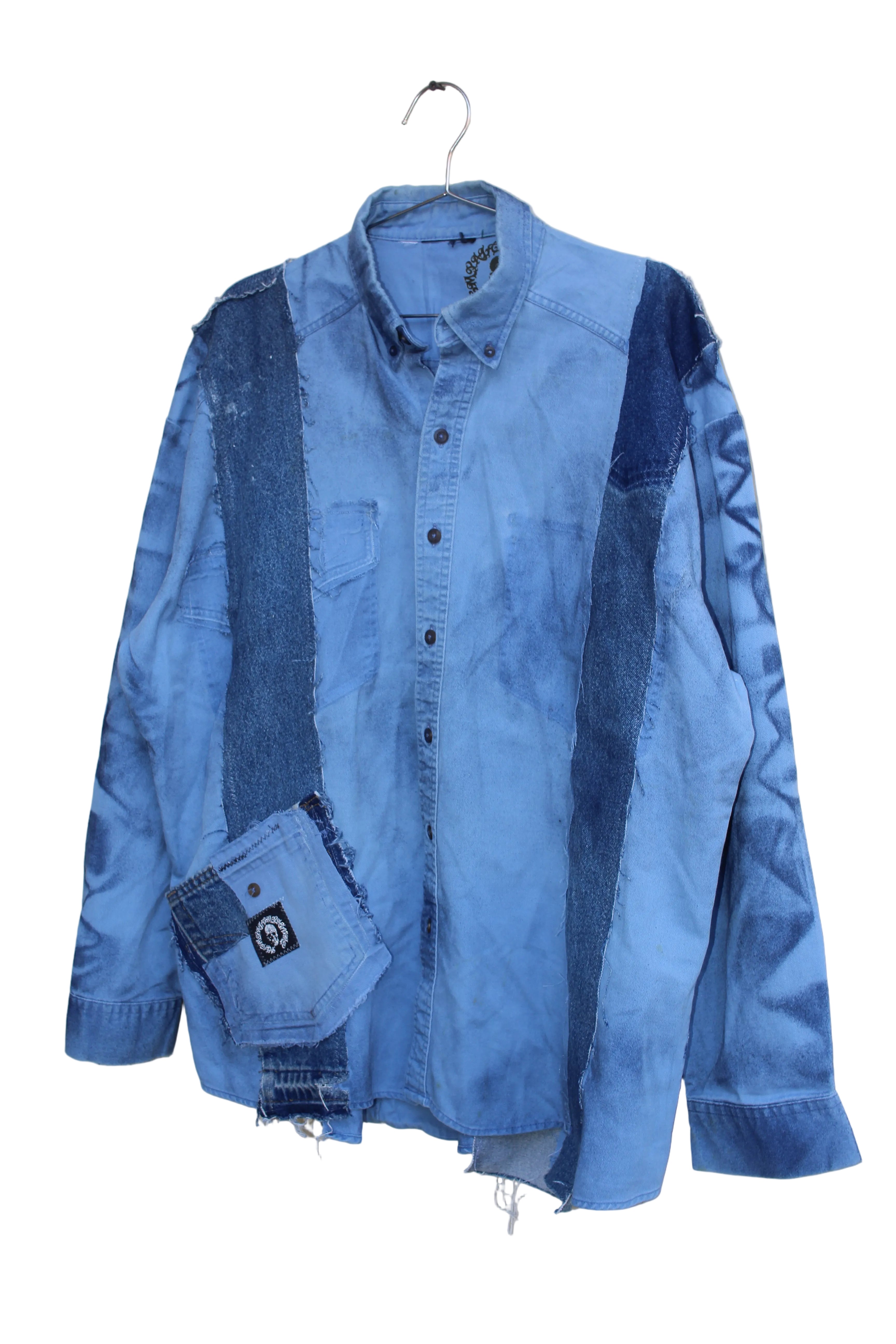 ALCMY CUT N SEW WORK SHIRT SZ XL